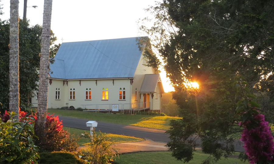 St James’ Church, Malanda, taken by our neighbour Gunnar Risla in 2014.